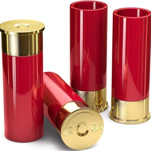 Personalizado 1,5 oz Mini Bullet Whisky Glass 12 Gauge Shot Gun Shell Vasos Barra de plástico Vasos para fiesta y celebración - Product Image 6