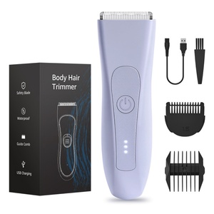 Tondeuse corporelle rechargeable étanche pour hommes et femmes, avec lame en céramique, pour le corps et le maillot de bain - Product Image 6