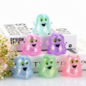 Nuevo Juguete Antiestrés Creativo de Halloween con Forma de Fantasma de Maltosa, Juguete de Descompresión de Ascenso Lento para Todas las Edades - Product Image 6