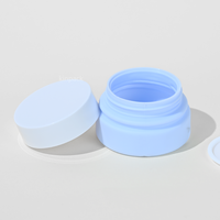 Pots en plastique biodégradable et recyclable HDPE de 50 g, écologiques, avec couleur et logo personnalisés pour les soins cosmétiques de la peau
