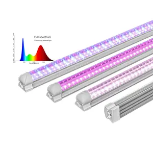 Yeni varış su geçirmez en iyi led yosun büyümek ışık hidroponik IR UV GreenWhite opsiyonel led büyümek işık