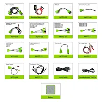 Escáner de Diagnóstico para Motocicletas Android M400 12V, OBD/WiFi/Sistema ABS y Probador de Batería con Limpieza de Código EFT para BMW