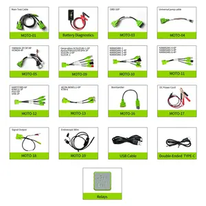 جهاز تشخيص الدراجات النارية M400 12V بنظام أندرويد مع واي فاي ونظام <span class=keywords><strong>ABS</strong></span> واختبار البطارية مع خاصية تنظيف رمز EFT لسيارات BMW - Product Image 6