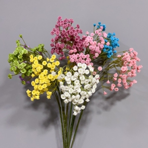 Vente en gros bouquet de fleurs artificielles souffle de bébé fleurs branches pour mariage décoration de la maison - Product Image 2