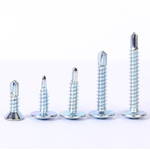 Bibo Yaente Factory 410 Stainless Steel Large <b>Flat</b> Head Self-drilling Self-tapping <b>Screw</b> for Color Steel Tile 410 Stainless - Product Image 1