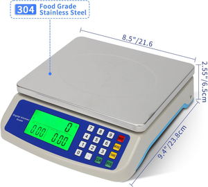 Electronic Balance Scale 40 kg 50 kg High Accuracy Kitchen Scale - Ideal for Portion Control, Diet & Weight Loss - Product Image 4