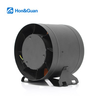 Ventilateur de gaine en ligne EC 200 mm à haute pression statique, conception moteur à réaction, économie d'énergie pour la ventilation des hôtels, résidentielle et commerciale