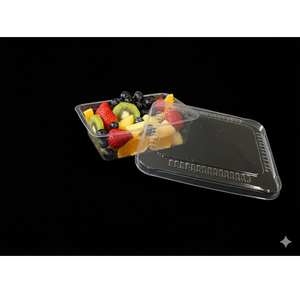 Boîtes de rangement transparentes pour fruits FRUITN PUNNETS, parfaites pour les baies, les raisins, les cerises et autres petits fruits - Product Image 1