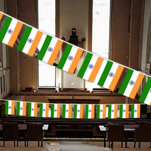Fabricante Mayorista de Banderines con la <span class=keywords><strong>Bandera</strong></span> de la India con Tamaño y Diseño Personalizados para Decoración - Product Image 4