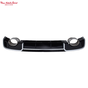 Difusor de parachoques trasero para coche <span class=keywords><strong>A3</strong></span> S3 Hatchback <span class=keywords><strong>Sedan</strong></span>, difusor trasero estilo RS3 con tubo de escape para Audi <span class=keywords><strong>A3</strong></span> S3 2013 2014 2015 2016 - Product Image 3