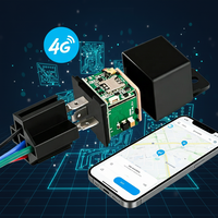Mini traceur GPS 4G 2G double réseau avec AGPS, application Android et prise en charge PC, alarme de survitesse et suivi en temps réel, installation discrète