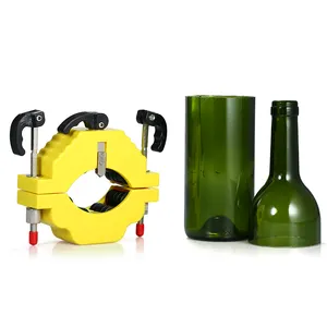 Kit de cortador de botellas de vino de vidrio, cortador de botellas artesanal