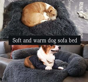 Housse de protection lavable de luxe en peluche douce et mousse à mémoire de forme pour canapé d'animal, couverture de lit pour chien, tapis de canapé, housse de meuble, idéale pour l'hiver - Product Image 3