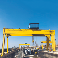 Grue portique à double poutre haute capacité de 3 à 32 tonnes pour entrepôt logistique avec portée personnalisée et hauteur de 3 m à 18 m