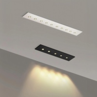 Nouveau luminaire encastré à grille LED avec design anti-éblouissement pour la chambre à coucher et le salon, éclairage intérieur