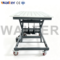 Table de soudage 3D avec élévateur à ciseaux hydraulique robuste pour changer facilement la hauteur de travail des structures en acier de grande hauteur