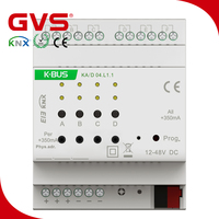 Nouvel Arrivage KNX/EIB GVS K-bus OEM KNX Variateur de Lumière pour Système Hôtelier et Domotique, Actionneur de Gradation 1/2/4 Voies, Produits Domotiques KNX