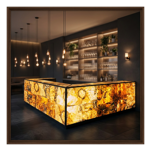 Translucent Natural Marble Stone Veneer Flexible Eco-Friendly Strong Custom Size Bathroom Hotel Villa Garden Modern Design - Product Image 1