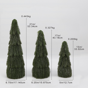 Высококачественная искусственная новогодняя елка meichuanghuui, легко собираемая с металлической подставкой, Рождественская елка из ПВХ - Product Image 2