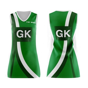 Özel Netball gömlek kuru süblimasyon kadın forması Netball elbise Jersey gömlek - Product Image 1