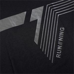 健身运动快干透气针织印花时尚短袖批发现货定制男式t恤 - Product Image 3