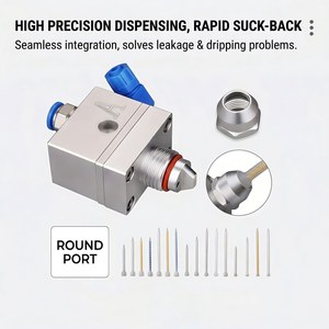 Vanne à double liquide en acier inoxydable robuste JAPI MY-711 |   Fournisseur de premier plan |   Idéal pour les travaux de remplissage d'adhésifs automobiles - Product Image 4