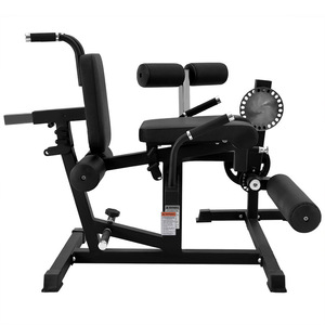 Máquina de extensión de piernas sentado de 6 posiciones para propietarios de gimnasios, estación de entrenamiento 2 en 1 para <span class=keywords><strong>curl</strong></span> de piernas acostado - Product Image 1