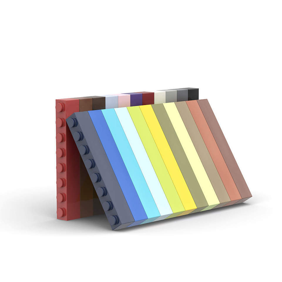 MOC 3008 small particle 1x8 building block, basic brick, building block ...