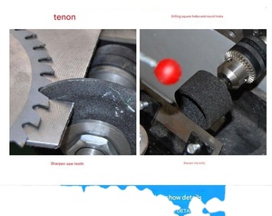 Scie à table pour le travail du bois de 150 mm à 210 mm, machine à couper le bois, machine à bois multifonctionnelle, machine à bois combinée - Product Image 4