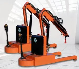 Équipement de levage : Grue télescopique entièrement électrique, mini-grue domestique, grue à bras unique - Product Image 5