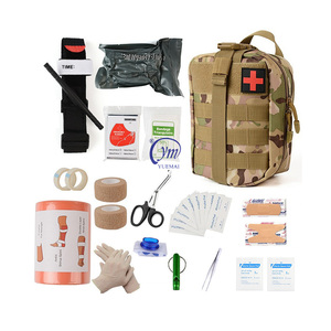 <span class=keywords><strong>Kit</strong></span> de Primeros Auxilios de Emergencia, Bolsa de <span class=keywords><strong>Kit</strong></span> Médico Impermeable con Vendaje, Manta, Torniquete, Máscara, Pinzas y Guantes - Product Image 1