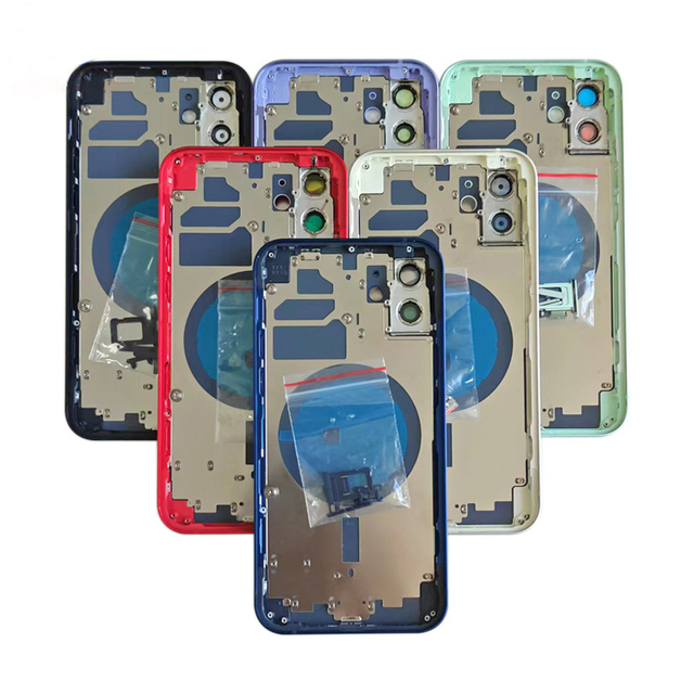 Battery Rear Chassis for iphone 12 Pro Max 12 Mini Housing Back Body Replacement