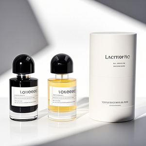 Luxury Cosmetic 30ml 50ml 100ml Fragrance Oil Glass Perfume <b>Bottle</b> Print logo Spray Perfume <b>Bottle</b> with <b>Box</b> Packaging - Product Image 1