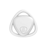Petit localisateur portable mondial compatible iOS, portée illimitée pour le positionnement de portefeuilles, animaux de compagnie et clés, étanche