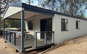 Maison conteneur préfabriquée de 40 pieds sur 20 pieds, 2 à 5 chambres, avec porte coulissante, design moderne, taille personnalisée, à vendre - Product Image 4