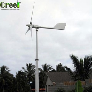 Gran Oferta: Aerogenerador Residencial GreeF de 10kW para Uso Agrícola, Diámetro del Rotor de 5.6m, Torre Plegable de 8m, 240V-360V - Product Image 4