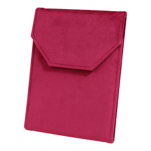 Sac à bijoux microfibre velours daim logo personnalisé pour bijoux insérer emballage boucles d'oreilles sacs-cadeaux sacs à bijoux - Product Image 3