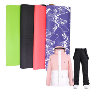 Fulio Ripstop 4 Cách Căng 100 Polyester Với PTFE Màng Vải Không Thấm Nước Cho Áo Khoác Đi Bộ Đường Dài Săn Bắn Quần - Product Image 1