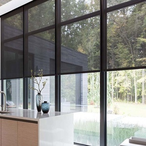 Ventana Panorámica Moderna con Clasificación Energética, Doble y Triple Acristalamiento, Fija, de Gran Tamaño, para Sala de Estar de Villa de Lujo - Product Image 6