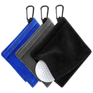 Serviette de nettoyage de balles de golf en microfibre pour le sport en plein air, vente en gros - Product Image 4