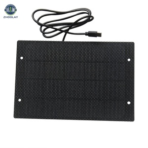 Panel Solar de Carga de 5W 5V ETFE para Teléfonos Móviles, Bancos de Energía, Cargadores para Monitoreo de Seguridad con Salida Tipo-C - Product Image 3
