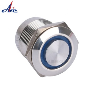 12mm 16mm 19mm 22mm 25mm 28mm 30mm Drucktastenschalter, Verriegelnd und Momentan, Beleuchtet, Wasserdicht - Product Image 1