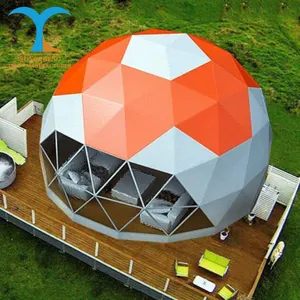 Clear Dome Hotel Tent Tenten Camping Outdoor Automatische Waterdicht Met Barthroom.