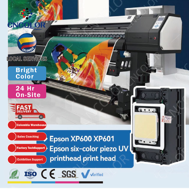 Cncolor XP600 New High Quality Eco Solvent UV Inkjet Printhead for DTF Printer