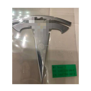 <span class=keywords><strong>Logo</strong></span> électroplaqué Original de couvercle de coffre <span class=keywords><strong>logo</strong></span> de voiture pour <span class=keywords><strong>Tesla</strong></span> MODEL Y - Product Image 3