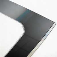 Verre trempé courbé, compatible impression et perçage, courbure personnalisée pour murs-rideaux, escaliers, usage extérieur - Haute résistance