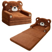Canapé-lit pliant moderne personnalisé pour enfants avec fauteuil inclinable et fonction de lecture pour salon et chambre à coucher