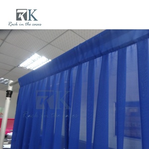 Kits de Tubos al por Mayor, Sistema de Cortinas de Aluminio con Tubos y Cortinas de Chifón, Kit de Fondo de Tela Negra Desmontable - Product Image 6