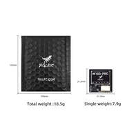 Module GPS HGLRC M100 PRO avec puce de 10e génération QMC5883L, boussole, 120 canaux, antenne en céramique plastique pour drone de course FPV longue portée