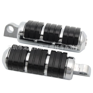 Repose-pieds de moto Moshark en alliage d'aluminium et caoutchouc antidérapant pour Harley Davidson, pièces de modification - Product Image 1